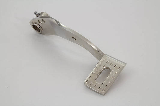 HARLEY Replica Brake Pedal Dull Nickel Plated fits 1937-1938 EL,   1937-1938 U,