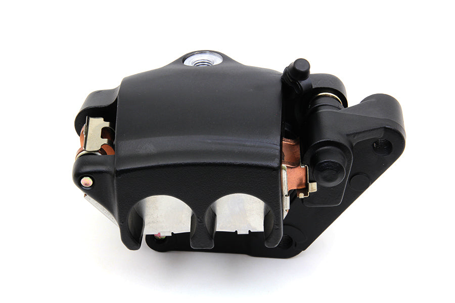 HARLEY Schwarz 2-Kolben Bremszange vorne links Passend für 2007-2009 XL, 883R 2008-2009 XL, 1200N 2007-2009