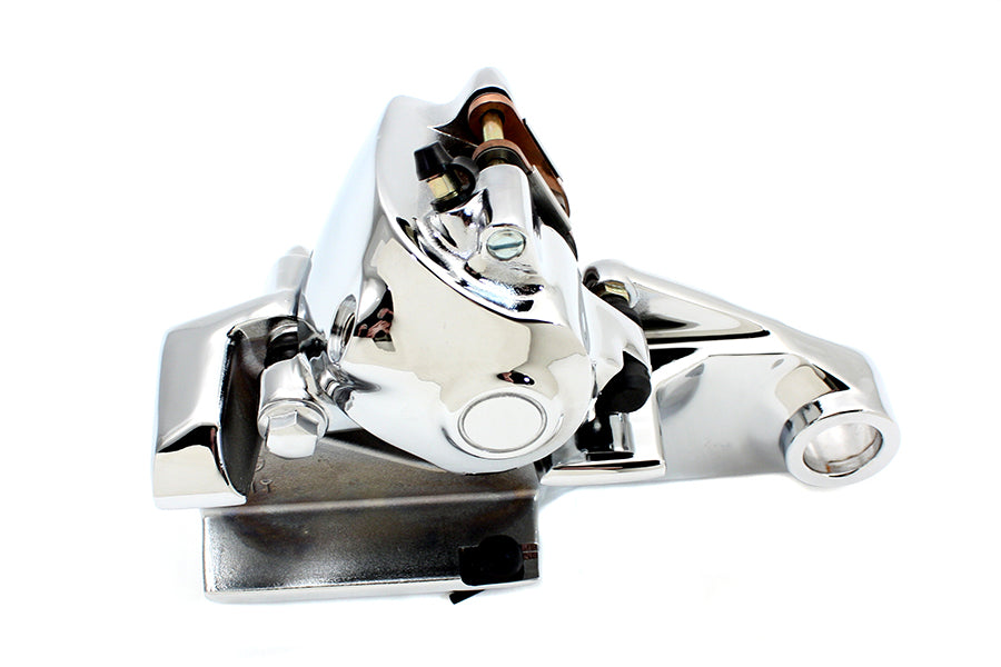HARLEY Verchromter hinterer Bremssattel mit Halterung Passend für 2008-2010 XL,