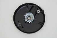 HARLEY Vorderradbremsankerplatte, rechte Seite, schwarz, passend für 1969–1971 FL,