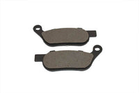HARLEY Duro Semi-Metallic Rear Brake Pad Set Fits 2008-2017 FXST,   2008-2017 FXD,   2008-2017 FLST,