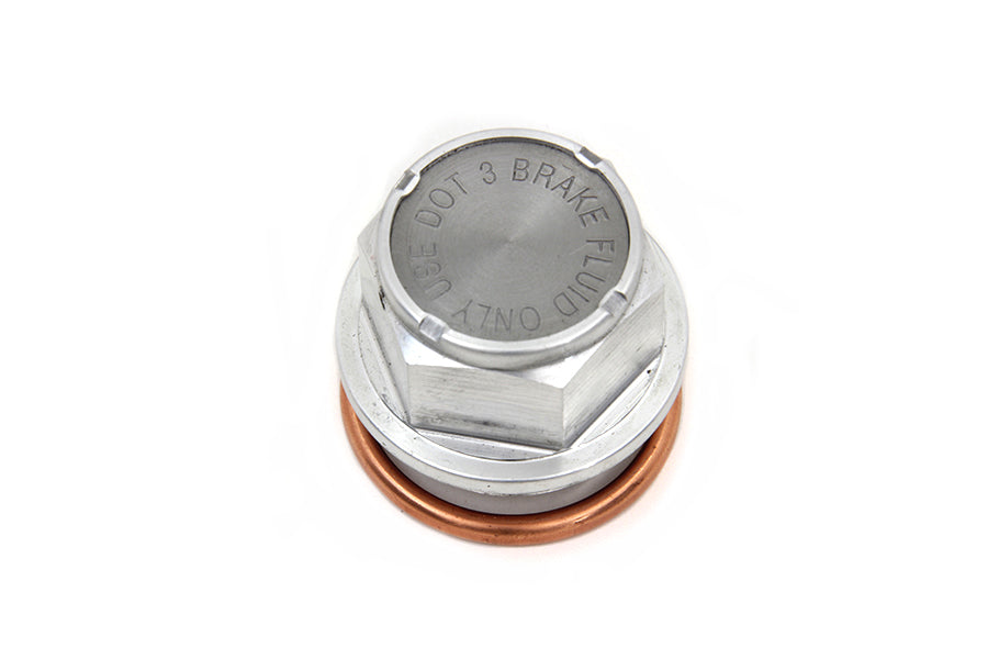 HARLEY Alloy Master Cylinder Filler Top Plug Cap Fits 1958-1978 FL,
