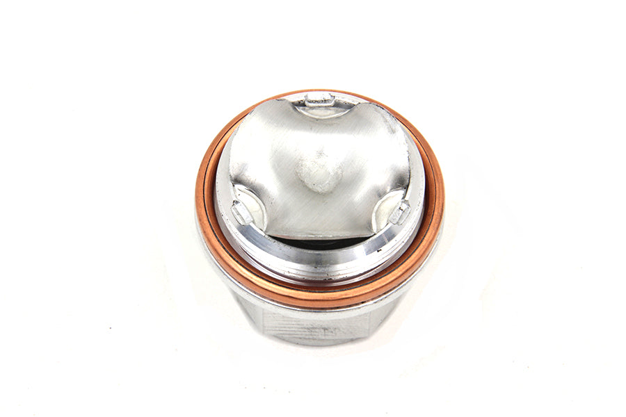 HARLEY Alloy Master Cylinder Filler Top Plug Cap Fits 1958-1978 FL,