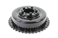 HARLEY Rear Brake Drum Black with Sprocket fits 1941-1952 WL,