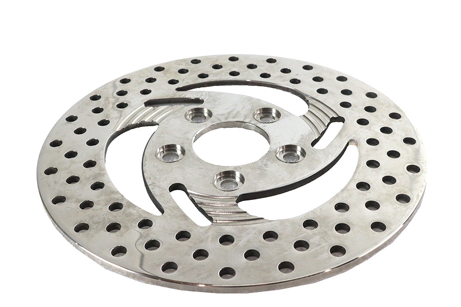 HARLEY 10 Zoll hintere Bremsscheibe Razor Style passend für 1972-1980 FL, 1972-1980 FX,