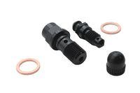 HARLEY Bremssattel-Banjo-Schraube und Entlüfter-Kit, schwarz, passend für 2008-2024 FLHT, 2008-2024 FLHR, 2008-