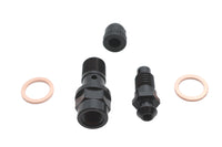 HARLEY Bremssattel-Banjo-Schraube und Entlüfter-Kit, schwarz, passend für 2008-2024 FLHT, 2008-2024 FLHR, 2008-