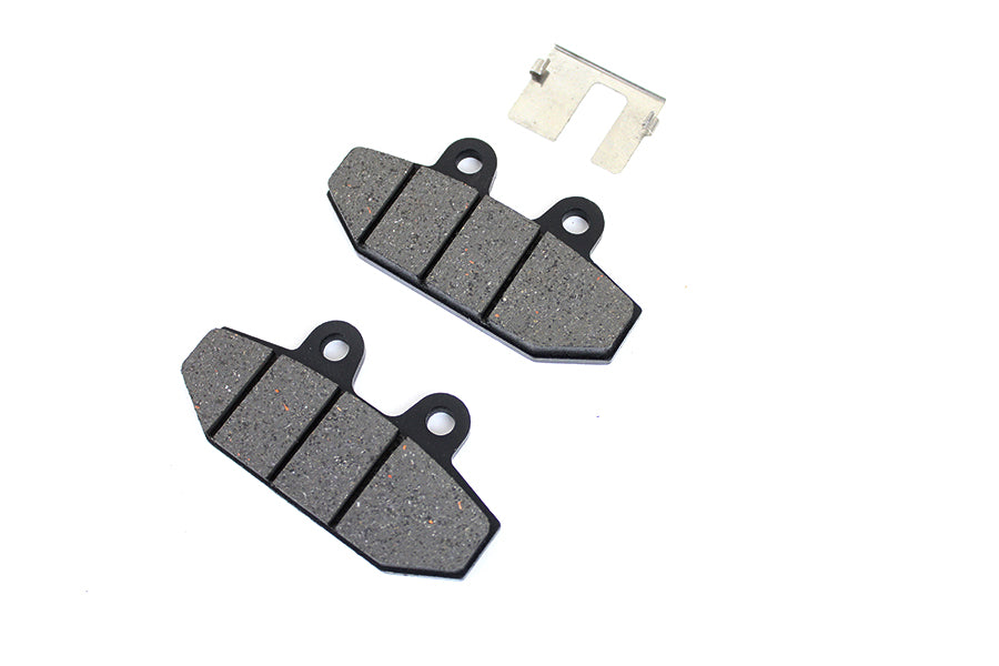 HARLEY Duro Kevlar Bremsbeläge hinten Set, passend für FLST ab Baujahr 2018, FXST ab Baujahr 2018,