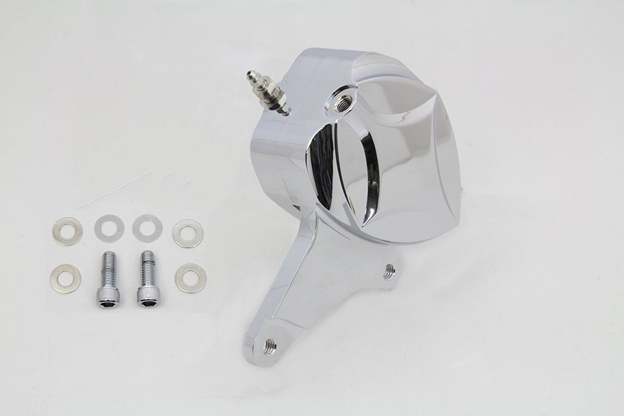 HARLEY Chrom Billet Vorn 2 Kolben Bremssattel mit Halterung Passend für 1984-1999 FXST,   1984-1999 XL,   1986