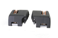 HARLEY Schwarzes vorderes 1-Kolben-Bremssattel-Set, passend für 1978-1983 FX, 1978-1983 XL, 1980-1983 FXWG, 1982-