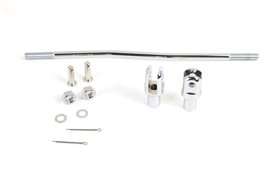 HARLEY Vorderer mechanischer Bremsgestänge-Kit Chrom Passend für 1936-1952 EL, 1937-1948 U, 1941-1957 FL,