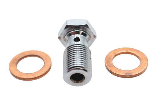 HARLEY Brake Hose Banjo with Crush Washers Fits 0-  Custom, application