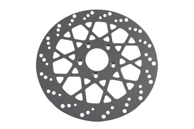 HARLEY 11,5 Zoll Bremsscheibe Vorderrad X-Spoke Style Passend für 2000-2014 FXST, 2000-2014 FLST, 2000-2013