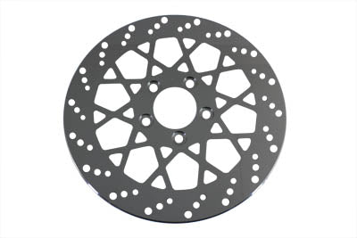 HARLEY 11-1/2 Zoll Hinterradbremsscheibe X-Speichen-Stil Passt für 2000-UP FXST, 2000-UP FLST, 2000-2010 XL,