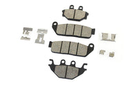 HARLEY Duro Semi-Metall Bremsbelagssatz vorne und hinten passend für Scout 2015-2016,