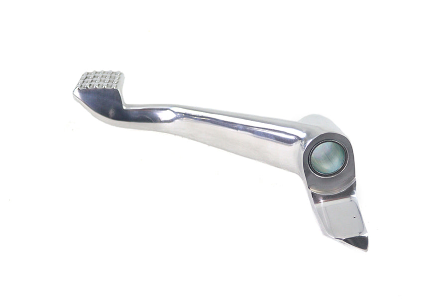 HARLEY Rear Brake Pedal Polish fits 2004-UP XL, 883, 883L, 883R, and 1200R