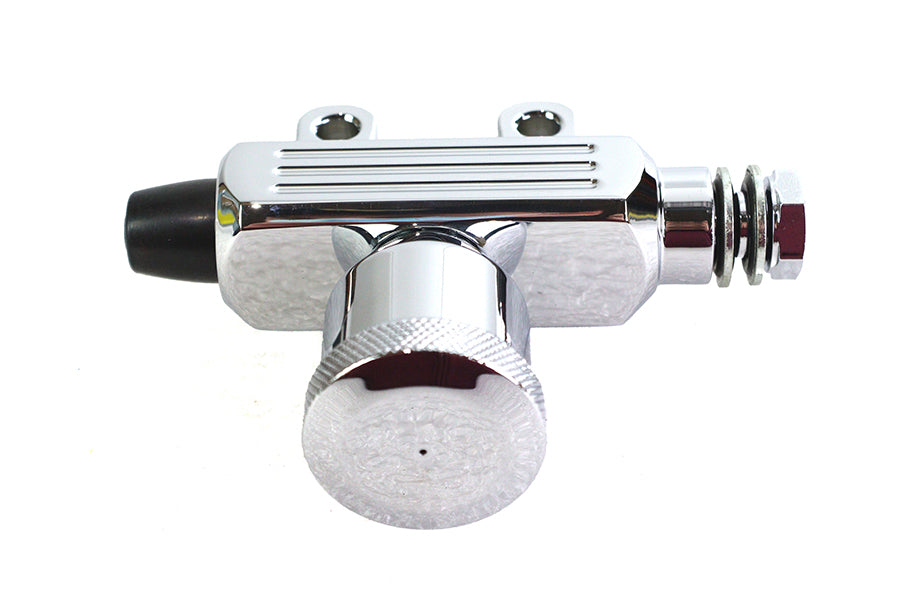 HARLEY Billet Hauptbremszylinder hinten Chrom Passend für 0-  Custom, Anwendung