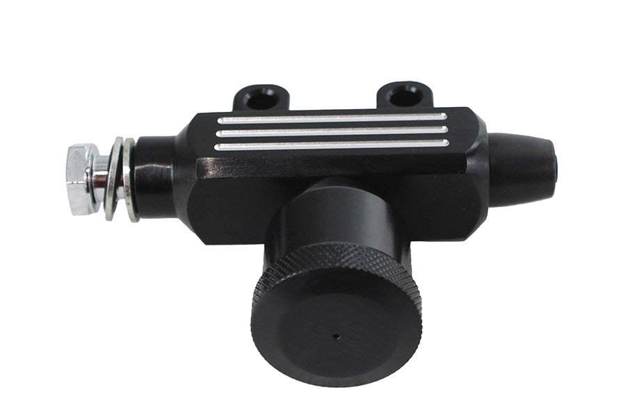 HARLEY Billet Hauptbremszylinder hinten, schwarz, passend für 0- Custom, Anwendung