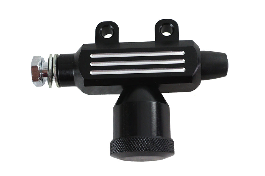 HARLEY Billet Hauptbremszylinder hinten, schwarz, passend für 0- Custom, Anwendung
