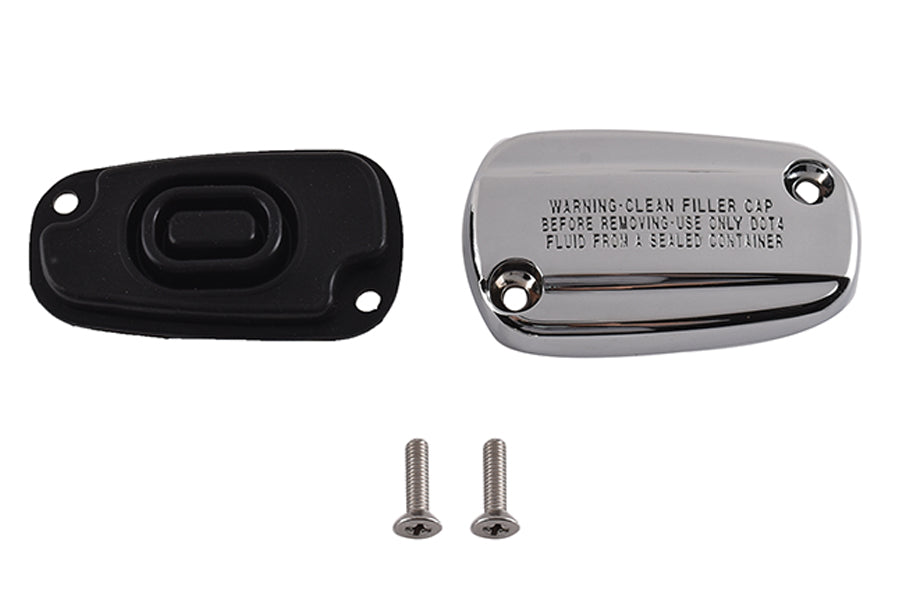 HARLEY Bremszylinder-Deckel-Kit, Chrom, passend für 2019-2020 FLST, 2019-2020 FXST,