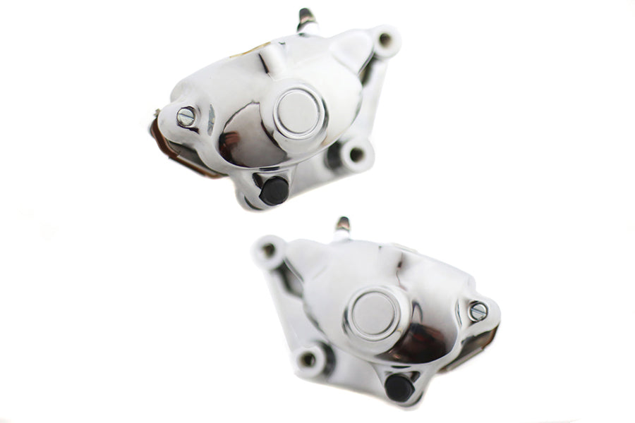 HARLEY Chrom-2-Kolben-Bremssattelsatz vorne passend für XL 2000–2009,
