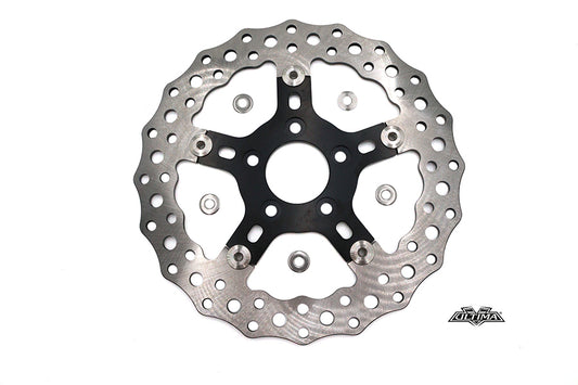 ハーレー Ultima ステンレス スチール ブレーキ ディスク 2006-2017 FLST、2006-2017 FXST、2006-2017 FXD に適合