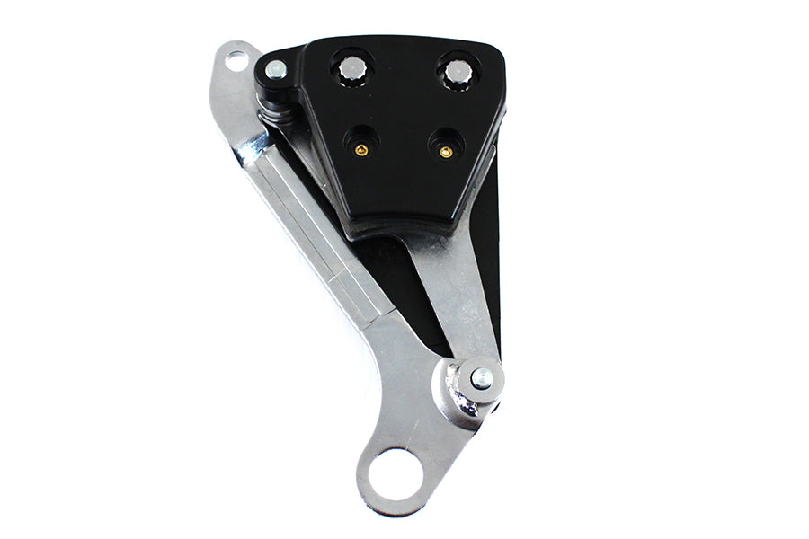 HARLEY Schwarzer Vorderachsbremssattel mit Halterung und Bremsbelägen Passend für 1974-1977 XL, 1974-1977 FX,