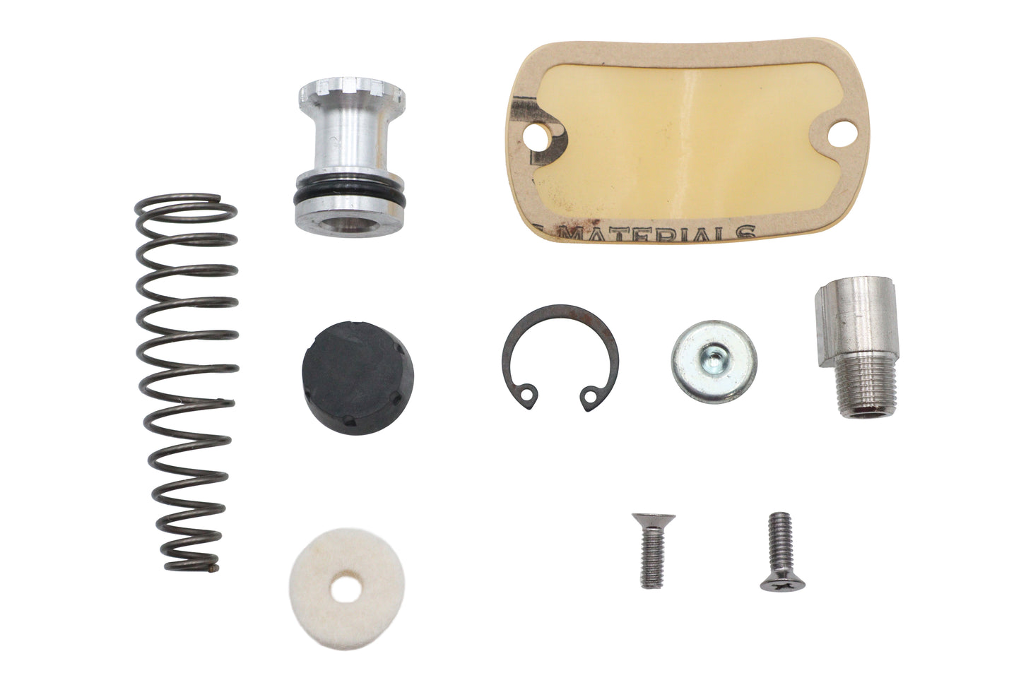 HARLEY Lenker-Hauptbremszylinder-Reparatursatz Passend für 1972-1981 FL, 1972-1981 FX, 1972-1981 XL,