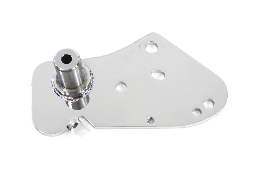 HARLEY Bremspedalhalterung Chrom Passend für 0- Custom, Anwendung mit hydraulischer Scheiben- oder Trommelbremse