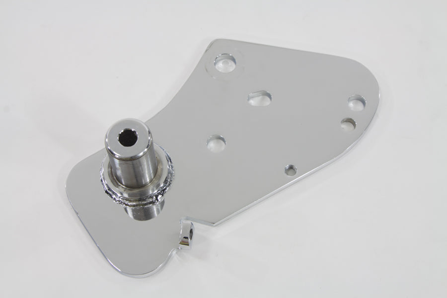 HARLEY Bremspedalhalterung Chrom Passend für 0- Custom, Anwendung mit hydraulischer Scheiben- oder Trommelbremse