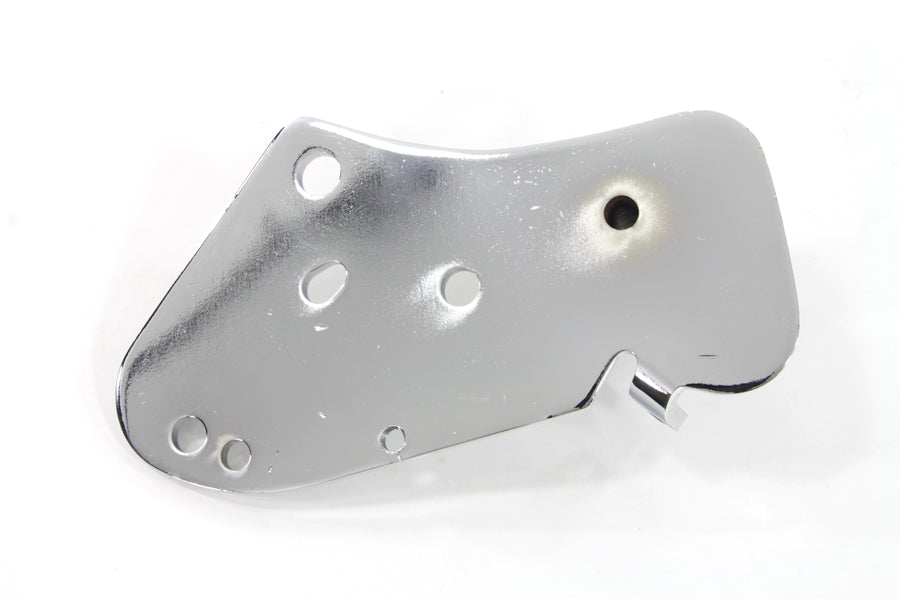 HARLEY Bremspedalhalterung Chrom Passend für 0- Custom, Anwendung mit hydraulischer Scheiben- oder Trommelbremse