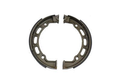 HARLEY Replica Mechanical Rear Brake Shoe Set fits 1937-1948 UL,   1936-1940 EL,   1941-1957 FL,