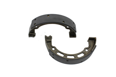HARLEY Replica Mechanical Rear Brake Shoe Set fits 1937-1948 UL,   1936-1940 EL,   1941-1957 FL,