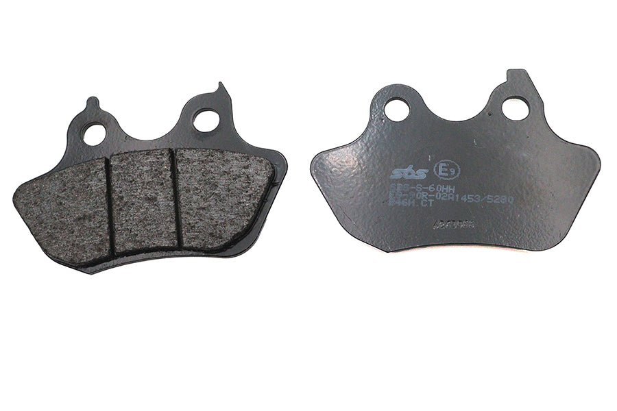 HARLEY SBS Carbon Bremsbelag-Set vorne oder hinten passend für 2000-2003 XL, 2000-2005 FXST, hinten 2000-2007 FX