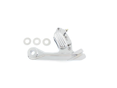 HARLEY Chrom Hinterer 4-Kolben-Bremssattel Passend für 1987-1999 FXST, 1987-1999 FLST,