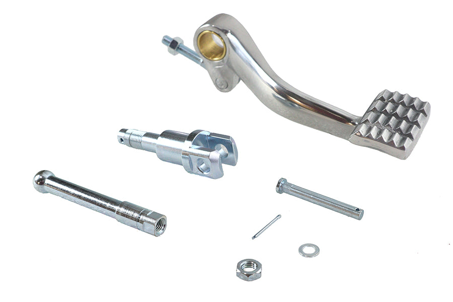 HARLEY Bremspedalsatz poliert passend für 1980-2003 XL,