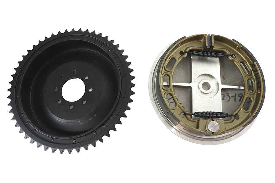 HARLEY 1-1/2 Zoll Hinterrad XL Bremstrommel Kit passend für 1957-1978 XL, 1925-1956 K,