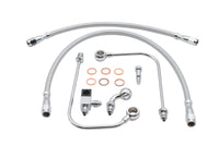 HARLEY Ultima Lower Brake Line Kit Chrome Fits FLST 2011-2017,   FXST 2011-2017,