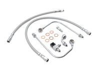 HARLEY Ultima Lower Brake Line Kit Chrome Fits FLST 2011-2017,   FXST 2011-2017,
