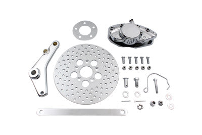 HARLEY hinterer Bananenbremssattel und 10 Zoll Bremsscheibenkit passend für 1973-1980 FX, 1973-1980 FLH,