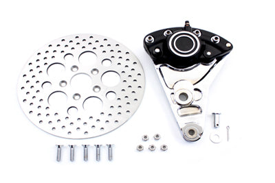 HARLEY Rear Brake Caliper Conversion Kit and 11-1/2 inch Disc fits 1973-1982 FL,   1973-1982 FX,