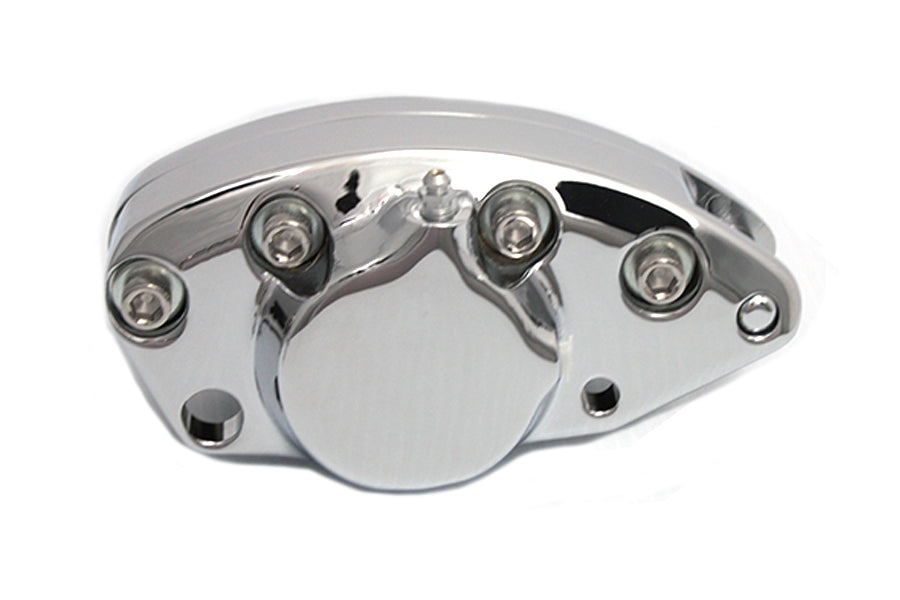 HARLEY Chrom Hintere 1-Kolben-Banjo-Bremszange Passend für 1973–1980 FX Hinten, 1973–1980 FL Hinten