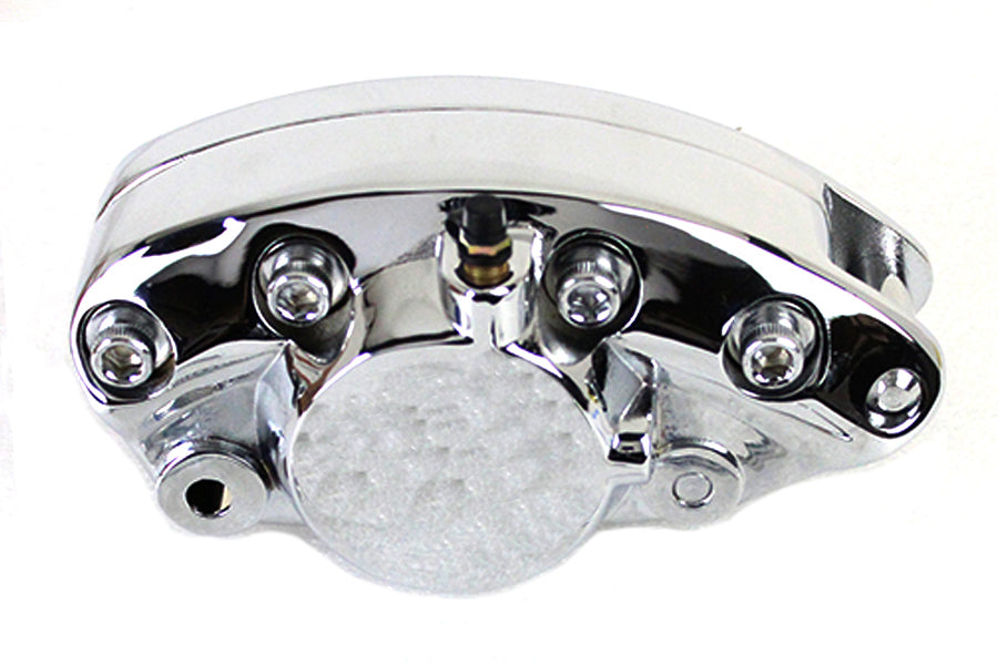 HARLEY Verchromter vorderer 1-Kolben Bananenbremssattel passend für 1973-1984 FL, frühe 1984 1973-1973 FX, 1973-1973