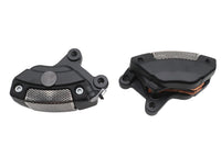 ハーレー エダルト マットブラック フロントキャリパーセット 2008-2023年式FLT、2008-2014年式FLST、2008-2014年式FXSTに適合