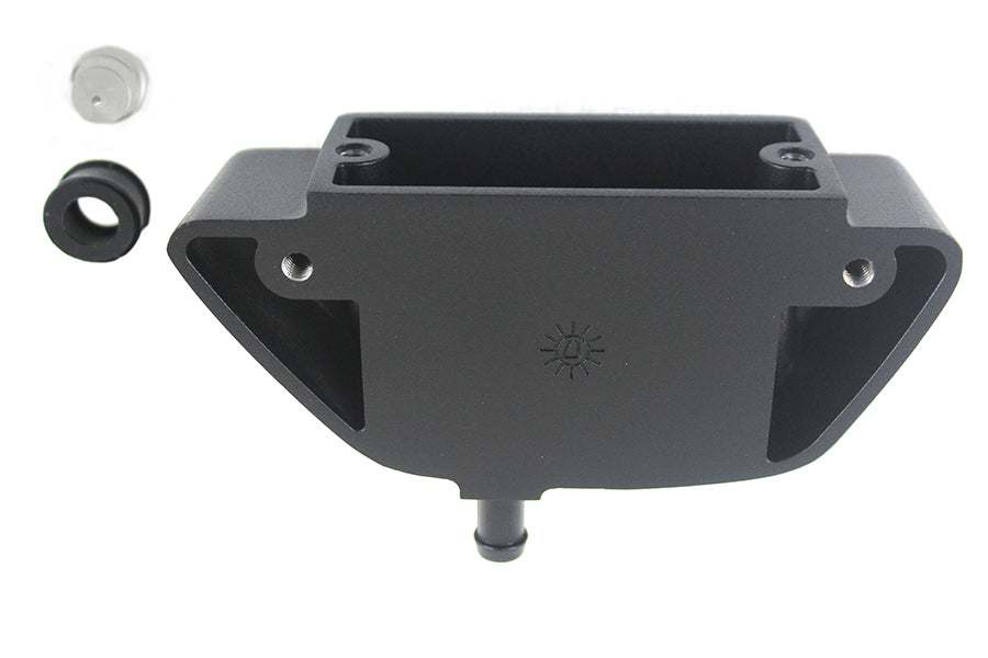 HARLEY Rear Brake Master Cylinder Reservoir Black fits 1986-1994 FLT,   1986-1994 FLHT,   1986-1994 FLHR,   1986-1999 FXST,   1985-1994 FXR,   1999-2