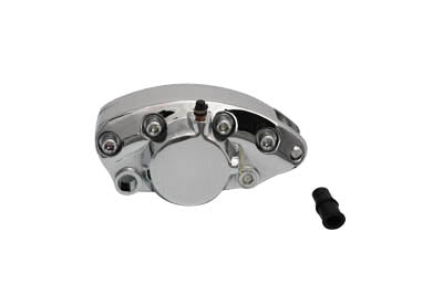 HARLEY Verchromter hinterer 1-Kolben-Bananen-Bremssattel passend für 1981-1982 FX hinten, 1981-1982 FL hinten
