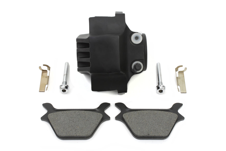 HARLEY Schwarz 1 Kolben hinterer Bremssattel Passt 1987-1999 FXST,   1991-1999 FXD,   1987-1999 FLST,   1987-19