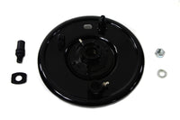 HARLEY Mechanische Vorderradbremse Ankerplatte Schwarz Passend für 1941-1948 EL, 1941-1948 UL, 1941-1948 FL,