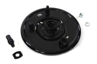 HARLEY Mechanische Vorderradbremse Ankerplatte Schwarz Passend für 1941-1948 EL, 1941-1948 UL, 1941-1948 FL,