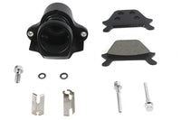 HARLEY Black 1 Kolben Hinten Bremssattel Passt 1991-1999 FXD, 1987-1994 FXR, Spät 1987 1987-1999 FLST,